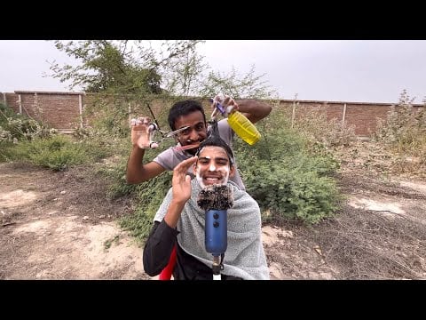 ASMR But I’m Fake Barber 💈 