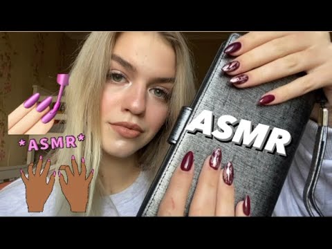 АСМР ТАППИНГ НОГОТОЧКАМИ 💅🏻asmr tapping