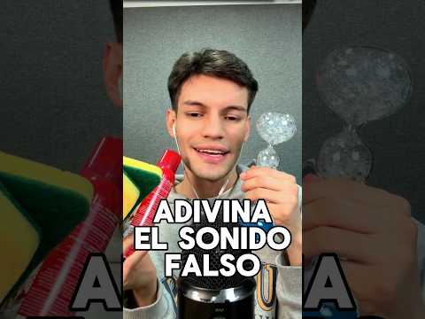 ADIVINA EL SONIDO FALSO #asmr #shorts #asmrsounds