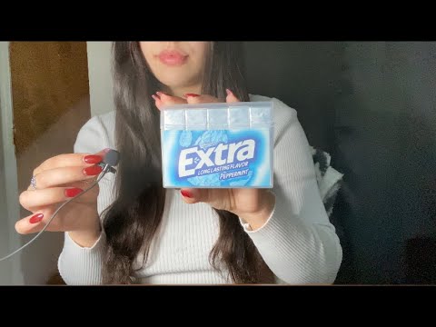 12 DAYS OF ASMR DAY 6🎄GUM CHEWING FOR RELAXATION AND TINGLES