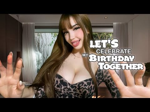 ASMR hoy es mi CUMPLEAÑOS y quiero consentirte [Sub] Atención Personal 💖