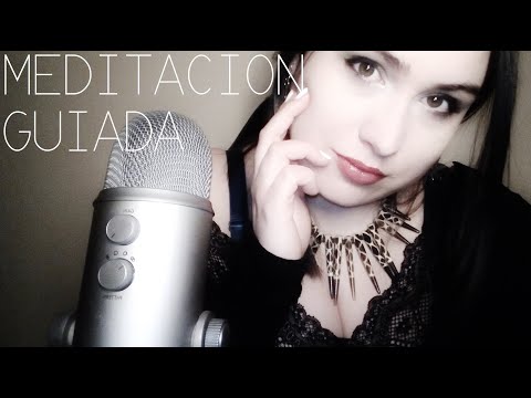 ASMR Meditación guiada [binaural🎧] para tu relax y confort💙💤