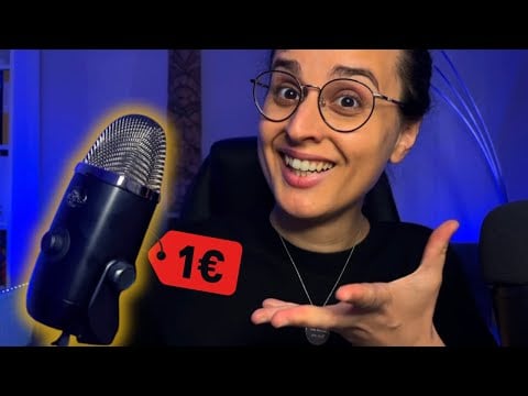 ASMR | Ce MICRO m’a coûté 1€ ! 🎙️