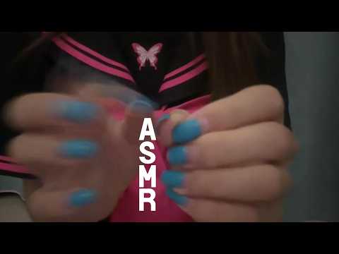 ASMR 99.9% Brain Melt 🧠 Long Blue Nails Tapping & Scratching For Severe Insomnia
