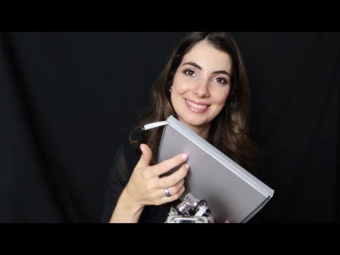 ASMR: ROLEPLAY BANCÁRIA - Com voz suave (BINAURAL)