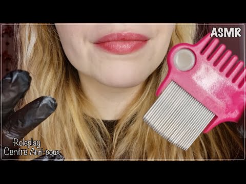 ASMR FRANÇAIS 🌸 ROLEPLAY TRAITEMENT ANTI-POUX - MASSAGE CUIR CHEVELU