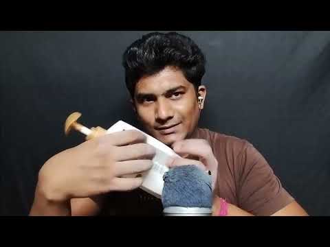 asmr sleep finger tapping hand oil soap sounds