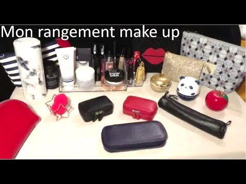 {ASMR} Mon rangement maquillage * make up