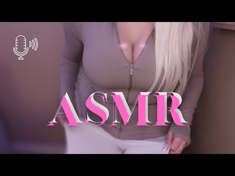 ASMR Gym Leggings Fabric Scratching