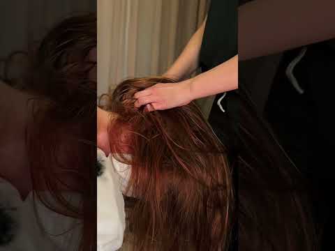 ASMR scalp and neck massage