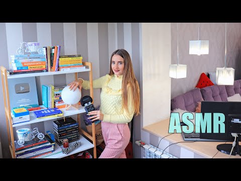 ASMR ROOM TOUR Tapping My HOUSE | АСМР в моей КВАРТИРЕ Триггеры