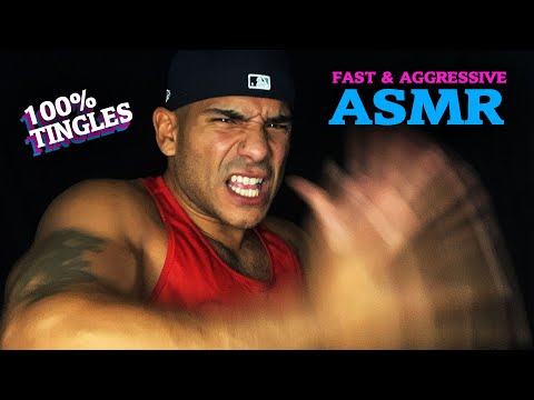 ASMR fast & soft aggressive unpredictable 100% TINGLES GUARANTEED
