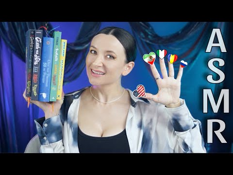 Reading in 5 Languages *ASMR