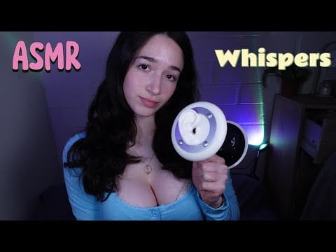 ASMR | Deep Ear-to-ear Whispers in English & Spanish✨