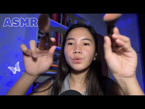 ASMR | Soft Camera Brushing and Mouth Sounds | Counting Down to Sleep 💤