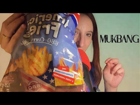 ASMR // MUKBANG 🍟🍪🥠 Eating sounds // ‘DOV’É IL CARAMELLO??’ 🤣// OnlyRED ASMR