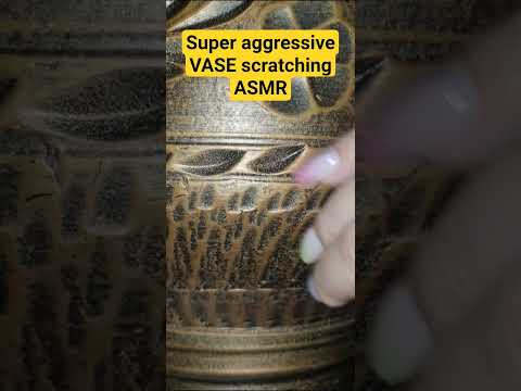 super fast and aggressive rock tree scratching ASMR (super tingely) #fastasmr #asmr #scratchingasmr