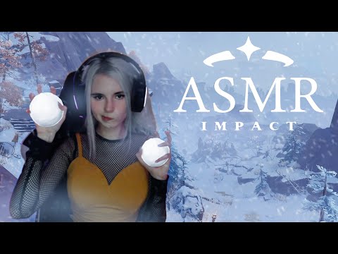 АСМР ❄️ Зима в Genshin Impact ⛄​ ASMR Winter event in Gensin Impact / Близкий Шепот