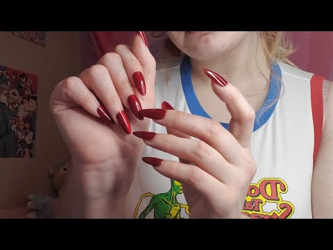 ASMR Lens Tapping + Fingernail Sounds [LOOPED]