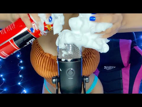 ASMR CON ESPUMA DE AFEITAR🧠