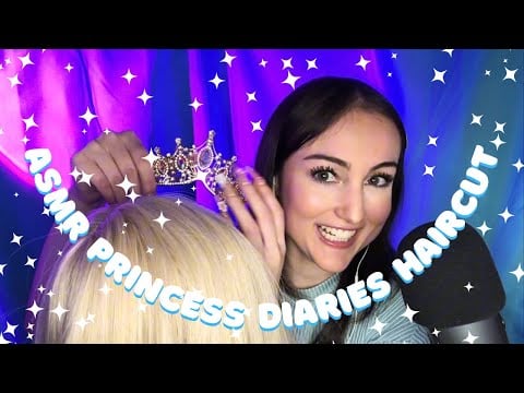 ASMR 👑 Gossiping the Plot of The Princess Diaries While Giving You a Haircut