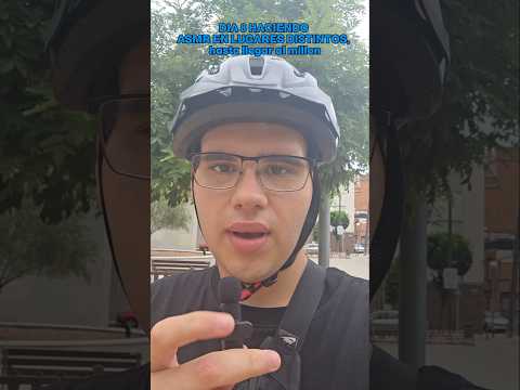 DIA 8: HACIENDO #ASMR EN LUGARES DISTINTOS, hasta llegar al millon (En un Parque infantil) #street