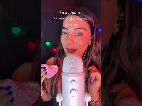 Cositas que no te van a dar envidia sobre mi 😬 #asmr #fyp #youtube #ytshorts