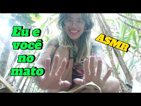 ASMR 🌾 Sugarcane leaves (triggers na natureza)