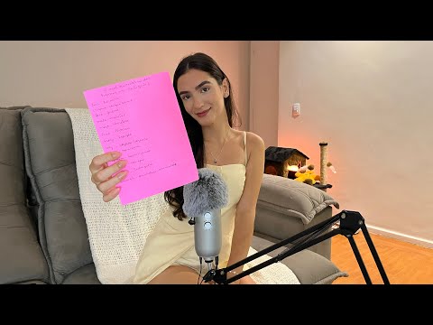 ASMR - DUVIDO VOCÊ SABER O AUMENTATIVO DESSAS PALAVRAS #asmr #educação