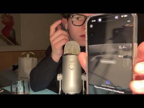 meta x rayban gen2. unboxing asmr relax