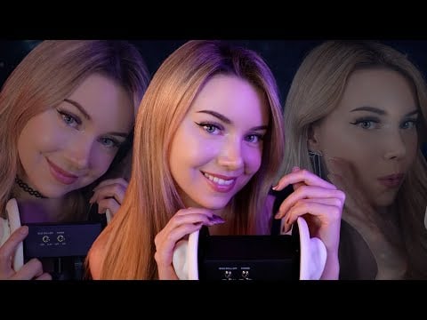Triple Layer ASMR | 1 Hour Of Layered, Echoing, Deep Ear Massaging Tingles