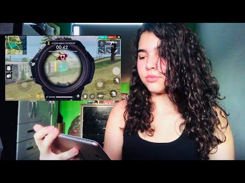 REAGINDO AO MEU PRIMEIRO VÍDEO DE FREE FIRE