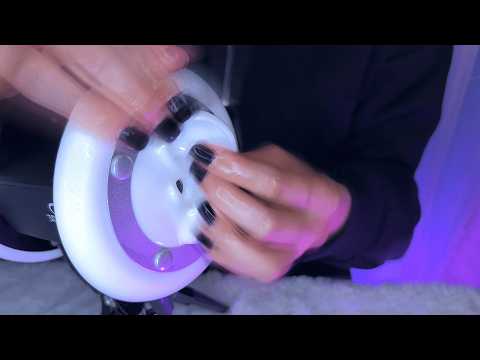 ASMR Brain Melting Fast Ear Massage 🤤 No Talking, 3Dio, oil, lotion, foam etc. / 高速耳マッサージ