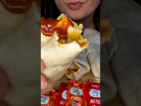 Taco Bell Burritos #asmr #food #tacobell