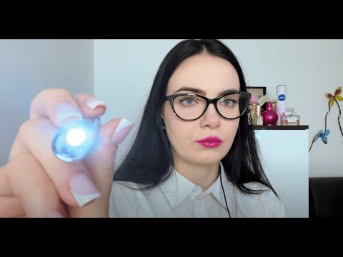 ASMR  - Cranial Nerve Exam #asmr #relax #cranialnerveexam