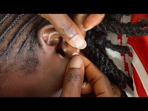 ASMR THE BEST SLEEP TRIGGER EAR PICKING AND HAIR SCRATCHING, NO TALKING