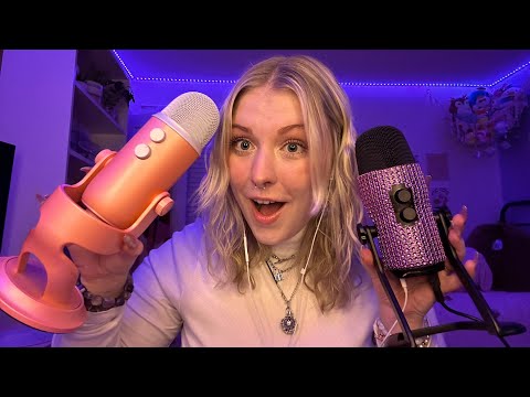 ASMR Microphone Comparison Blue Yeti Vs Fifine K690! Your Favorite Fast and Aggressive Triggers ✨💗