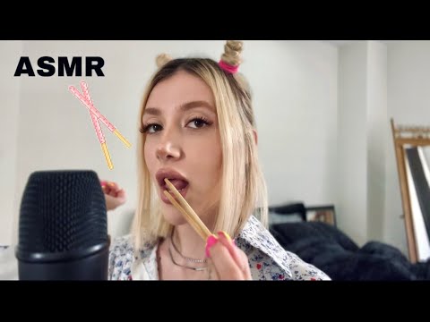 ASMR/ eating you with chapstick (mouth sound)