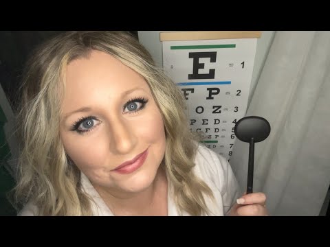 ASMR Friendly Optometrist In Depth Eye Exam