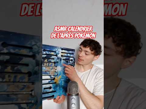 asmr calendrier de l'après Pokémon