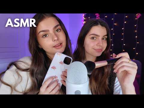 ASMR - DOUBLE FRISSONS AVEC MA SŒUR JUMELLE
