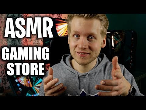 ASMR | Online Gaming Store Mitarbeiter präsentiert dir Spiele! (Roleplay)