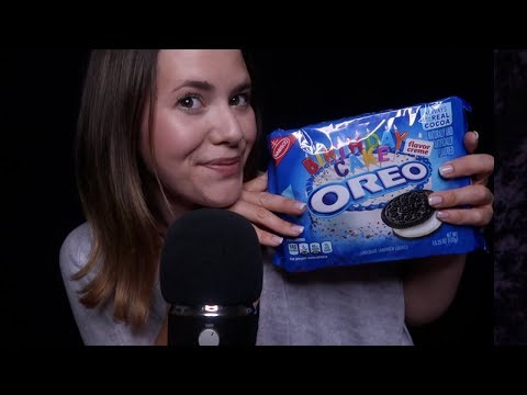 ASMR Oreo Tingles ♡ Gemeinsam Entspannen & Testen (Tapping, Crinkling, Eating)  | deutsch/german