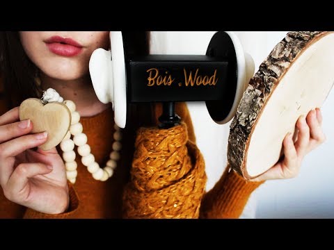 TAPPING & SCRATCHING sur des Objets en Bois - Wooden Objects ASMR