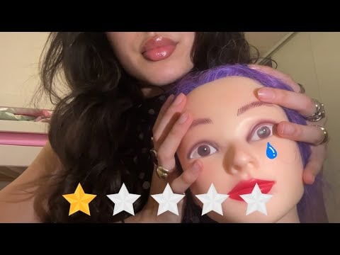 ASMR Worst Reviewed Face Massage 💆‍♀️ 