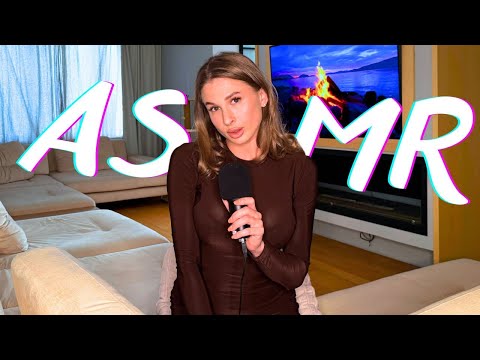 ASMR & Eye Contact - Mic Pumping On My Knees | Deep Tingles