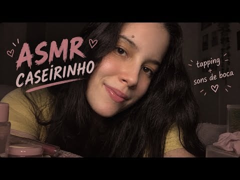 ASMR Caseirinho | produtinhos de reposição do mês (tapping + sons de boca + sussurros)