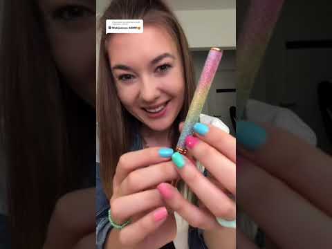 ASMR  po polsku Makijaż i pielęgnacja🍭🍬 #Shorts