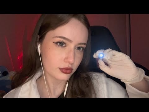 |ASMR| EXAME DE NERVOS CRANIANOS ULTRA REALISTA! 🥼🩺