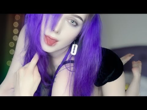 Your Purple Haired Girlfriend | ASMR ♡ Cosplay Role Play